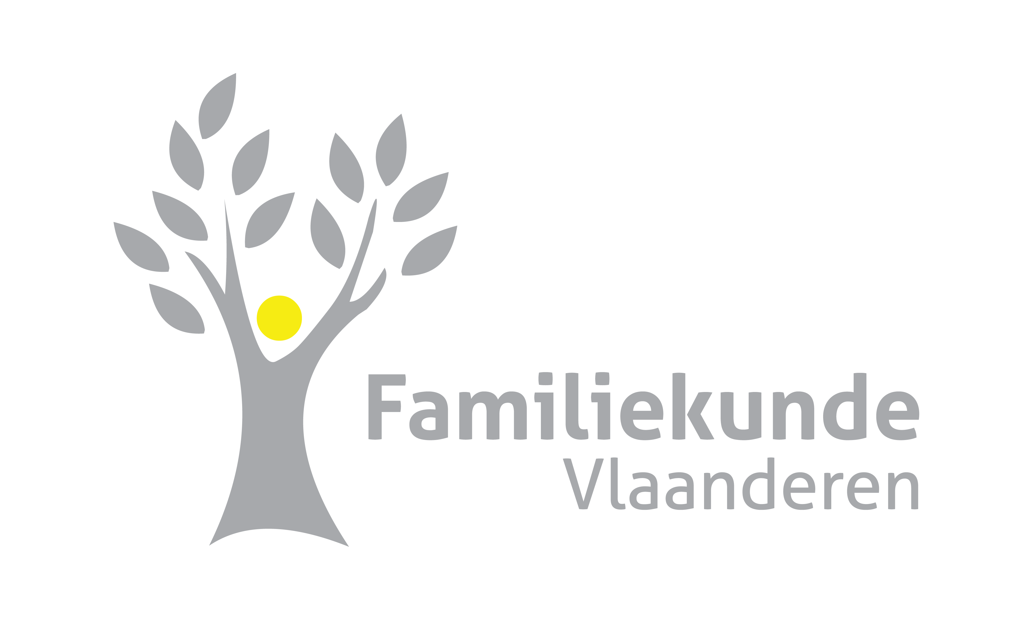 Logo Positief Familiekunde Vlaanderen